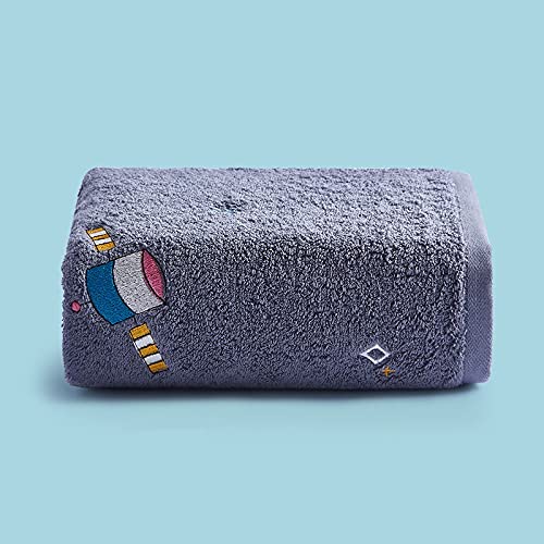 Bath Towels Pure Cotton Absorbent and Quick-Drying Bath Towels for Men and Women Color B Size 14072CM A