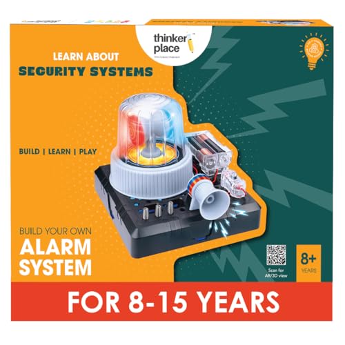 Image of Amazing Alarm System DIY Kit | Build, Learn & Play | STEM Toy for Kids Age 8+ | Security System Learning Kit with AR Experience | Fun Educational Game