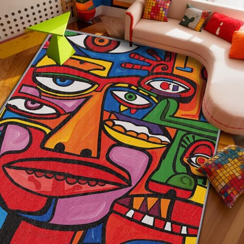 SherAvant Abstract Rugs for Bedroom - 2x3 Rug - Abstract