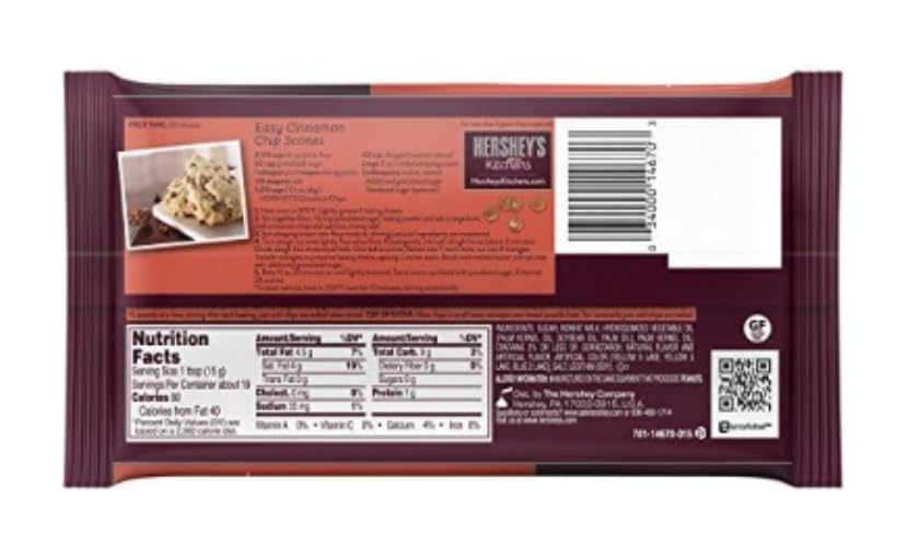 Miniatura 2 de Hershey's - Paquete de 2 chips de canela con adhesivo Exit 28 Bargains