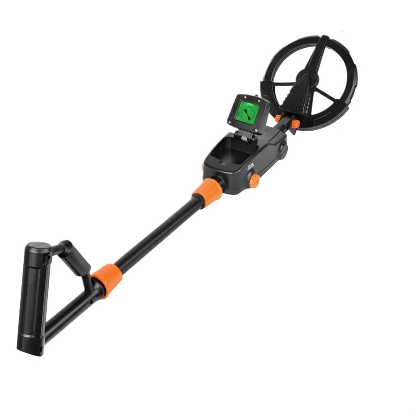 JVDDI LCD Gold Metal Detector Detecting Digger Treasure Underground Metal Detector Main Unit With Search Coil