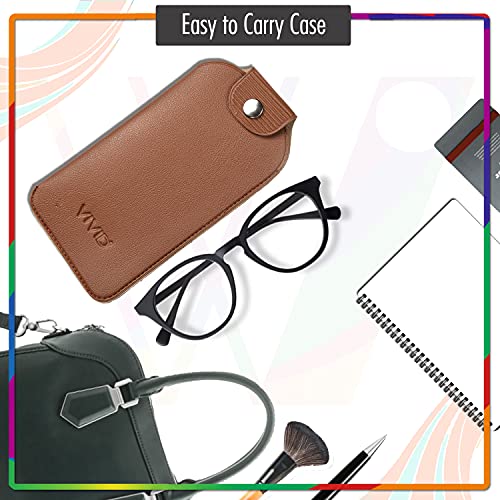 Image of Unisex Specs Self Button Eyewear Dabbi Artificial Leather Soft Case Cover