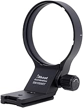 iShoot 82mm Metal Tripod Mount Ring Lens Collar Compatible with Sigma 105mm F1.4 DG HSM Art & Sigma 100-400mm F5-6.3 DG DN OS, Lens Support Holder Bracket Bottom is Arca-Swiss Fit Quick Release Plate