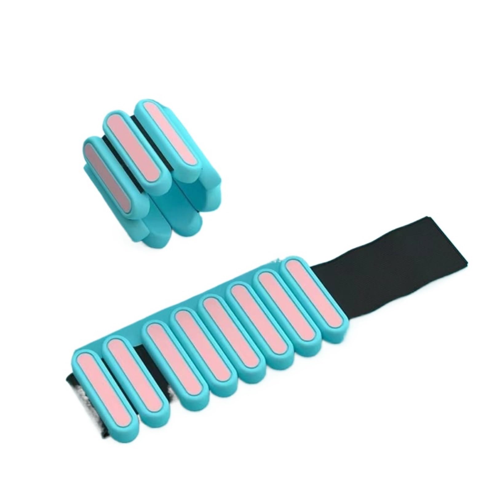 Gewichtsmanschetten 1PC Übungsausrüstung Sandsack Gewicht Armband Fitnessgeräte Silikon Knöchelriemen Verstellbares Handgelenk Gewicht Armband Outdoor
