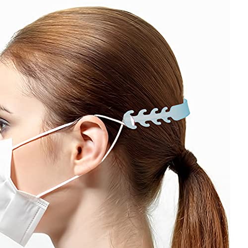 KitaNo reusable silicon Mask Band for reduced pressure on Earloop- Multicolor (Pack of One Box- 10pcs) (1 Box=10Pieces)-image-5