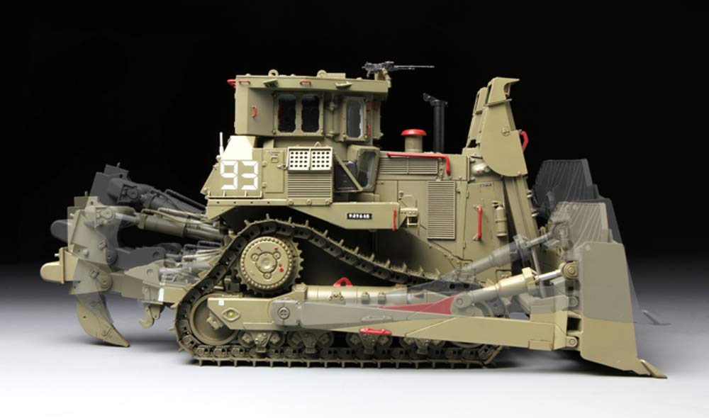 Amazon | モンモデル 1/35 イスラエル国防軍 D9R 装甲ブルドーザー  