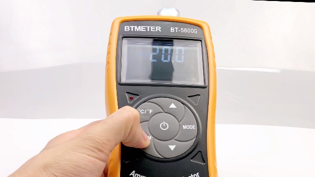 Produktbild von Ammoniak Gas Detector GR-5800G - Professioneller NH3 Monitor 0-100 PPM Mit USB-Ladung