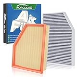 Forccord Cabin & Engine Air Filter Fit for 2018-2019 X3 (XDrive30i / SDrive30i / M40i), 2020-2021