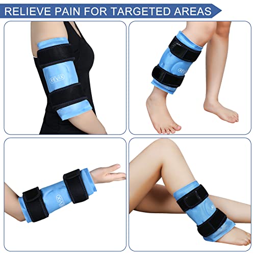 Revix Ice Pack For Knee Pain Relief, Reusable Gel Ice Wrap For Leg Injuries, Swelling, Knee Replacement Surgery, Cold Compress Therapy For Arthritis, Meniscus Tear And Acl #TOP5