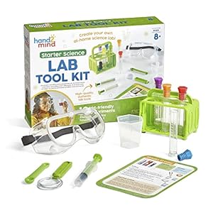 Learning Resources hand2mind Beginner Wetenschap Laboratorium Hulpmiddel Kit voor 8+ Jaren Kinderen