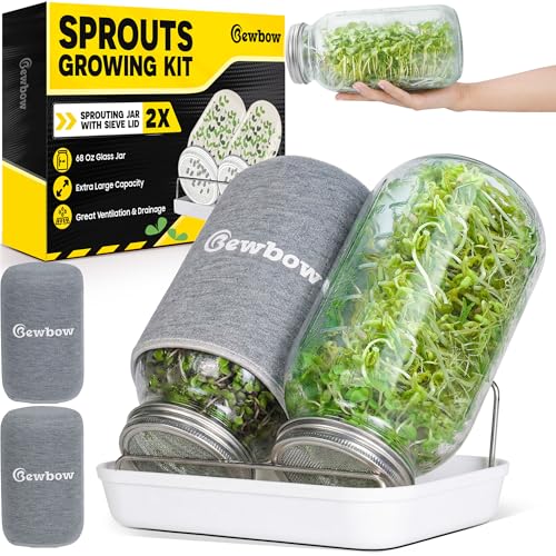 Bewbow Large Mason Jar Kit