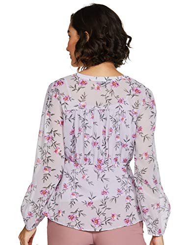 Image of Eden & Ivy Women's Floral Regular Fit Blouse (SS20 /WCF /INS-E-04 Lavender XS)
