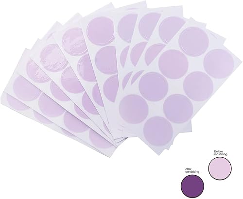 Miniatura 1 de Adhesivos UV, parche solar para protector solar, parches de protección solar de forma redonda de 0.8 pulgadas para protección UV (160 unidades por