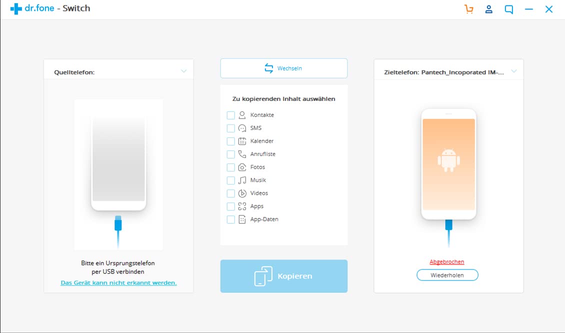 Wondershare - dr.fone - Android Toolkit - Lifetime - 1 Gerät für PC | PC Aktivierungscode per Email
