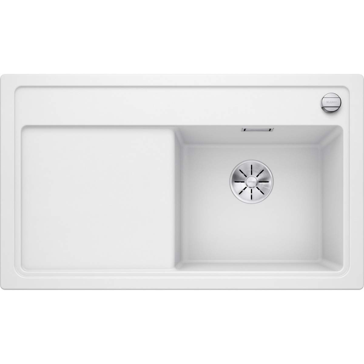 Blanco 523788 | Évier de cuisine en granit ZENAR 45 S | Couleur/Finition : Blanc