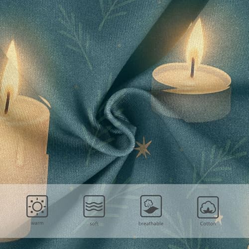 Girls' Training Panties Comfort Color for Kid Seamless Candles Pattern3