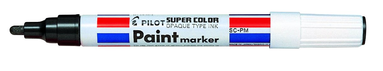 Pilot Paint Marker Wide-Tip Permanent Marker Pen Black โ image 1
