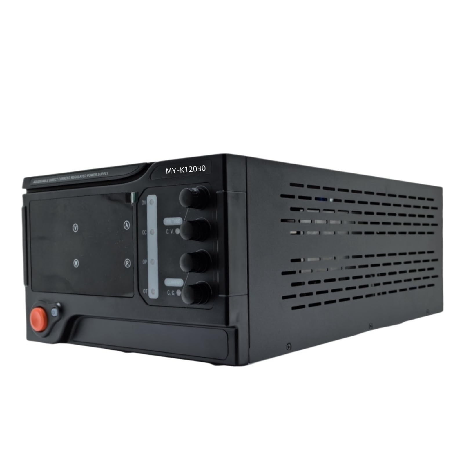 Fuente de alimentación CC estabilizada con Interruptor Ajustable de 150 V y 30 A con Pantalla Digital de 4 Pulgadas