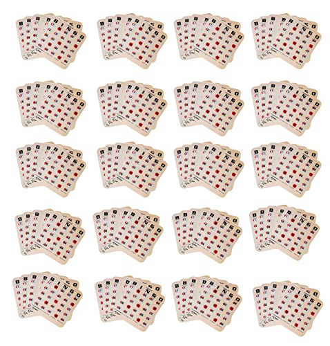 image for Regal Games Regal Bingo Bulk Bingo Cards with Sliding Windows - Reusab