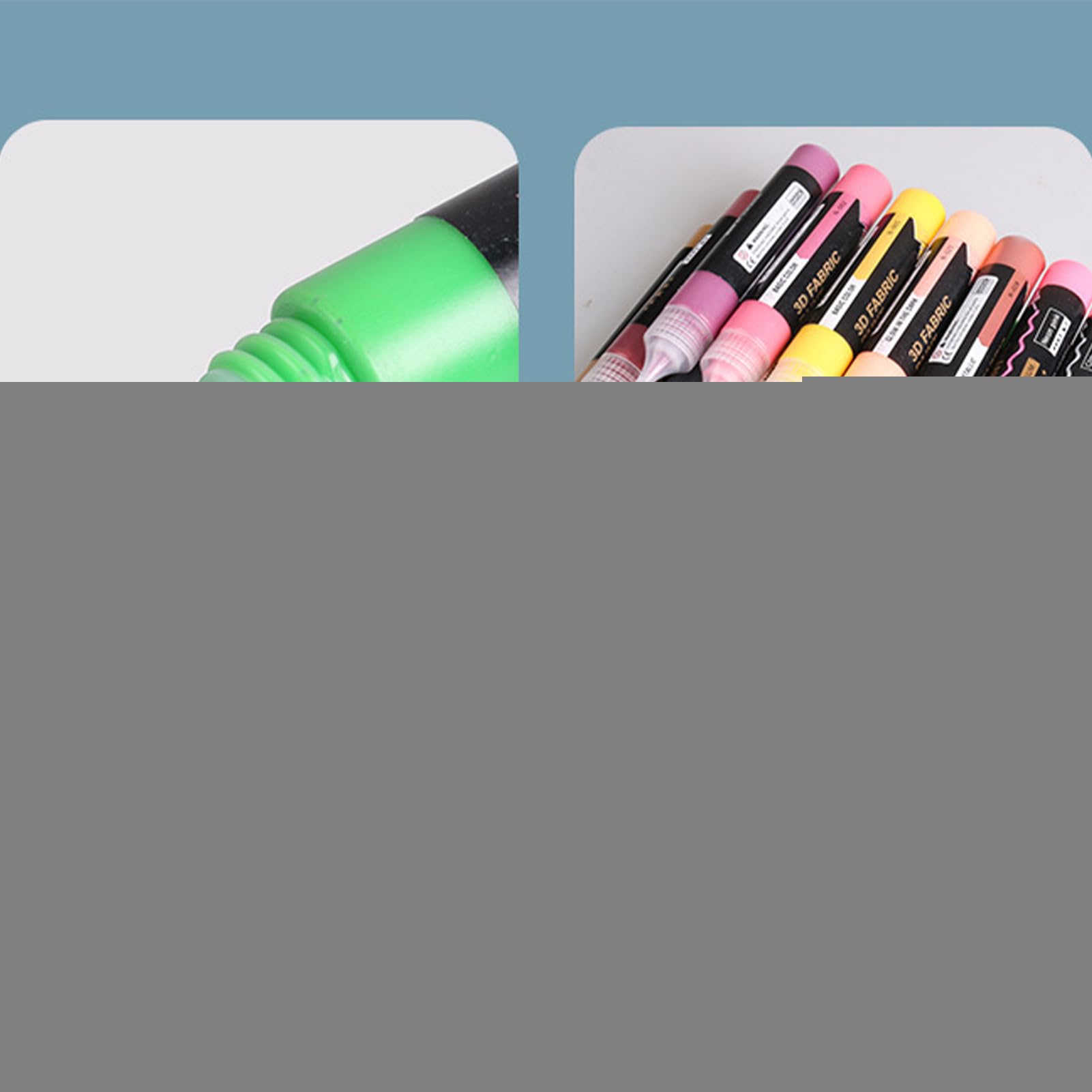 Vernice per abbigliamento, impermeabile, strumento artigianale impermeabile, 24 colori, 30 ml, pittura per legno, tela, cappelli, abbigliamento, bambini e adulti, decorazione in vetro