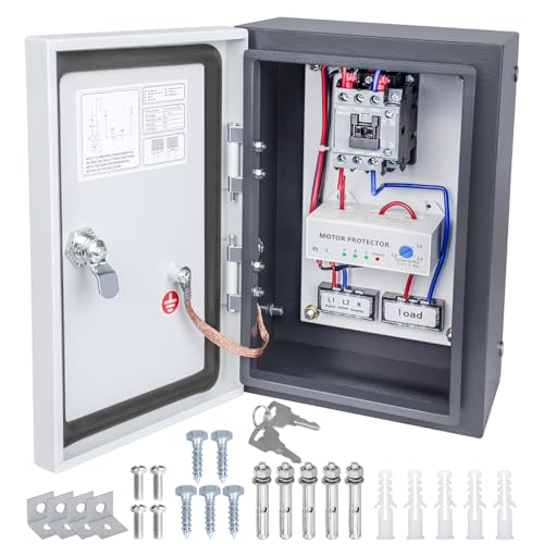 Water Pump Protection Box 1.5 HP 230V Deep Well Submersible Pump Control