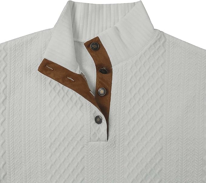 Whitecloths Life Clothing Men, Substantial Men's Vintage Knit Print Zip-Up Sweatshirt, White Clothes Life Sweatshirts2