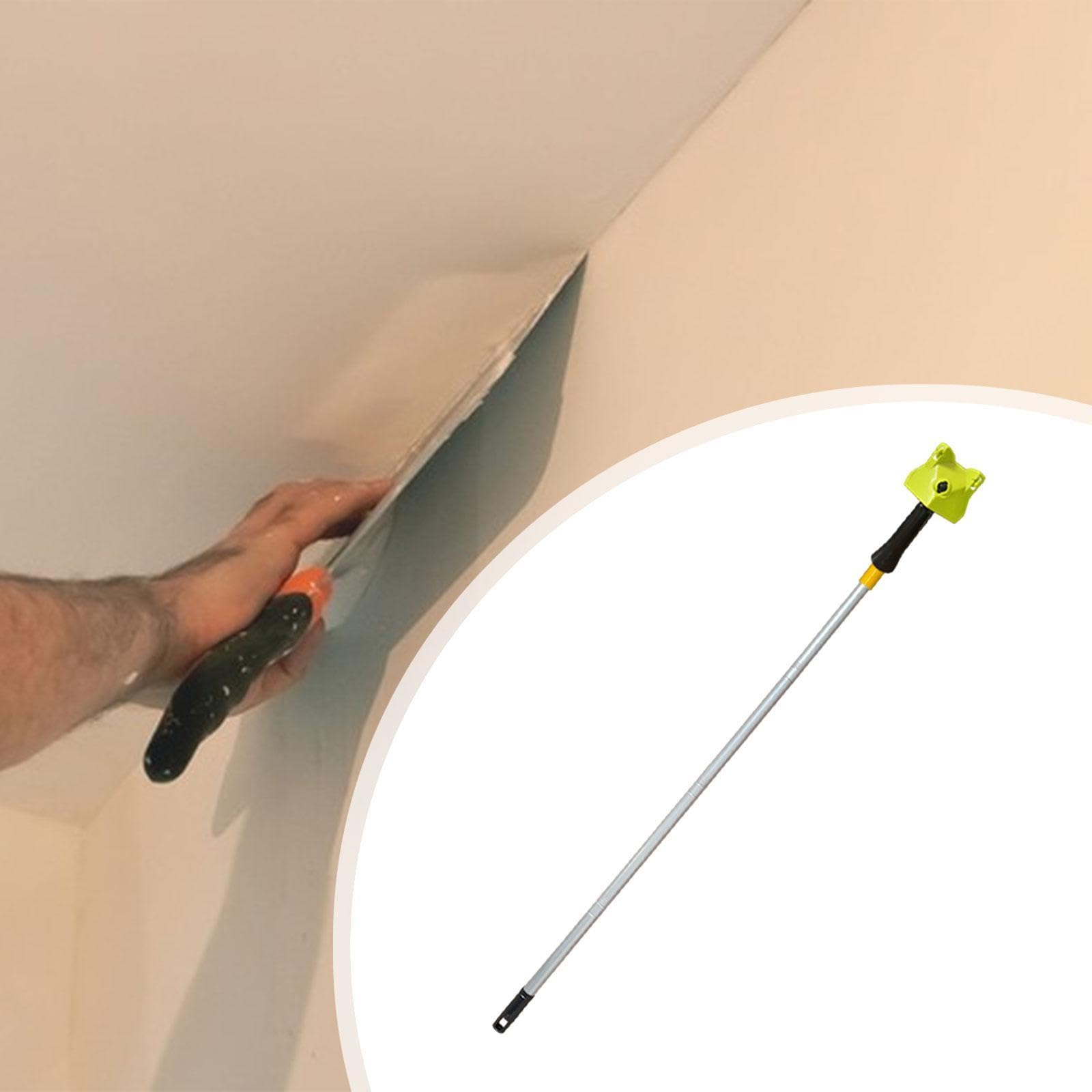 LOVIVER Strumento per angoli interni ed esterni, flessibile, con impugnatura comoda, strumento per angoli in cartongesso, Asta Filettata Esterna