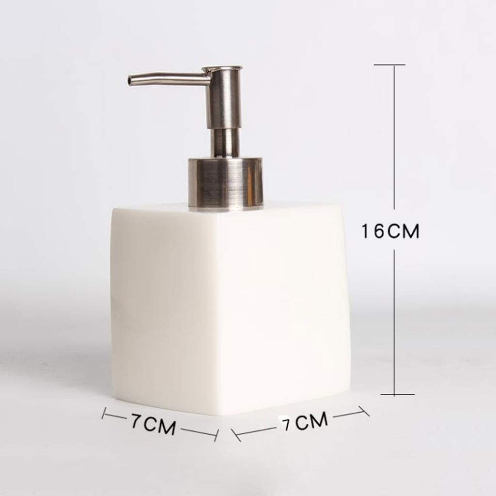 Erogatore del sapone, bagno di 'erogatore della pompa, bottiglia lozione liquido(3-Pack)