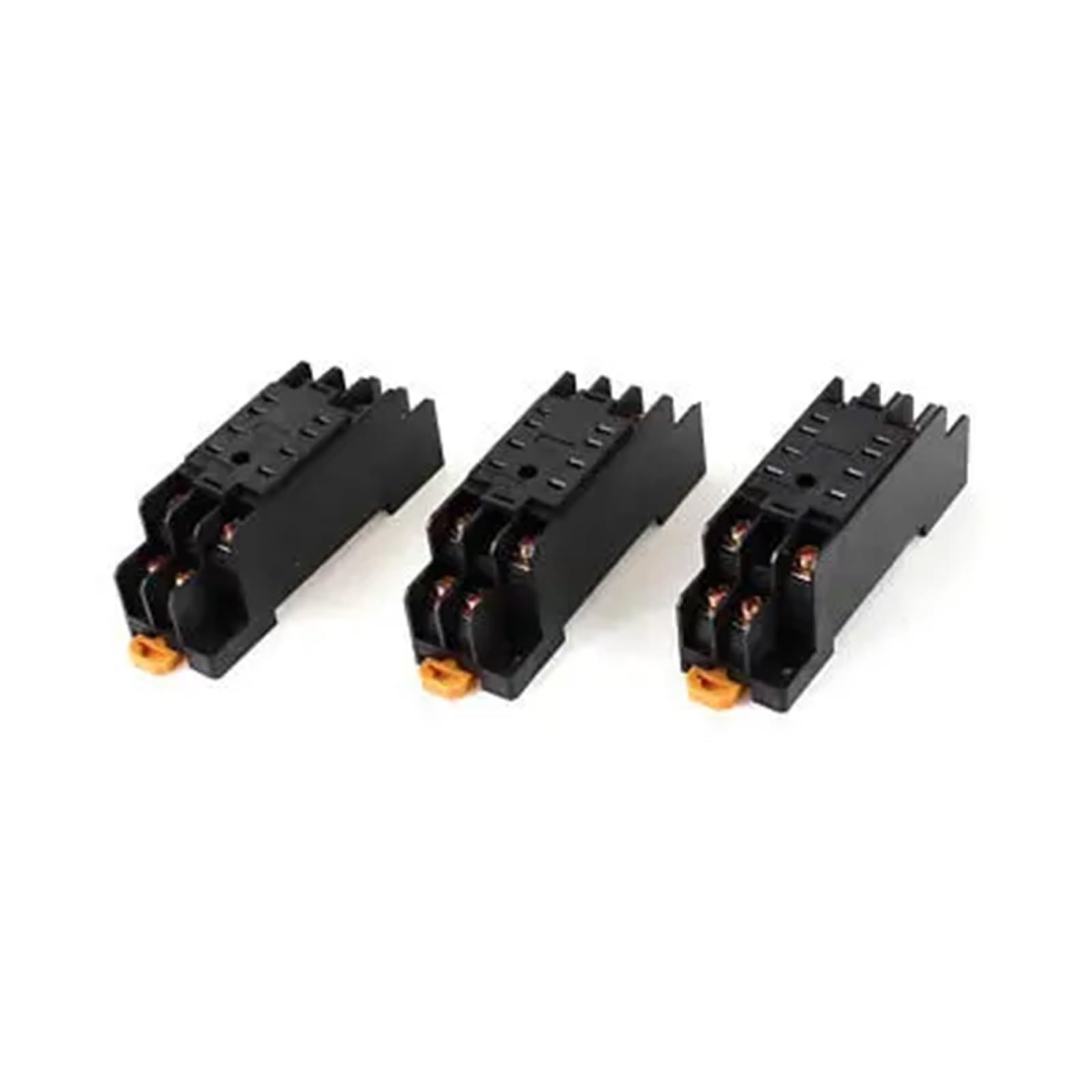 3 PYF-08A 8-pin 8P DIN Rail Mount Relay Socket Base for MY2NJ