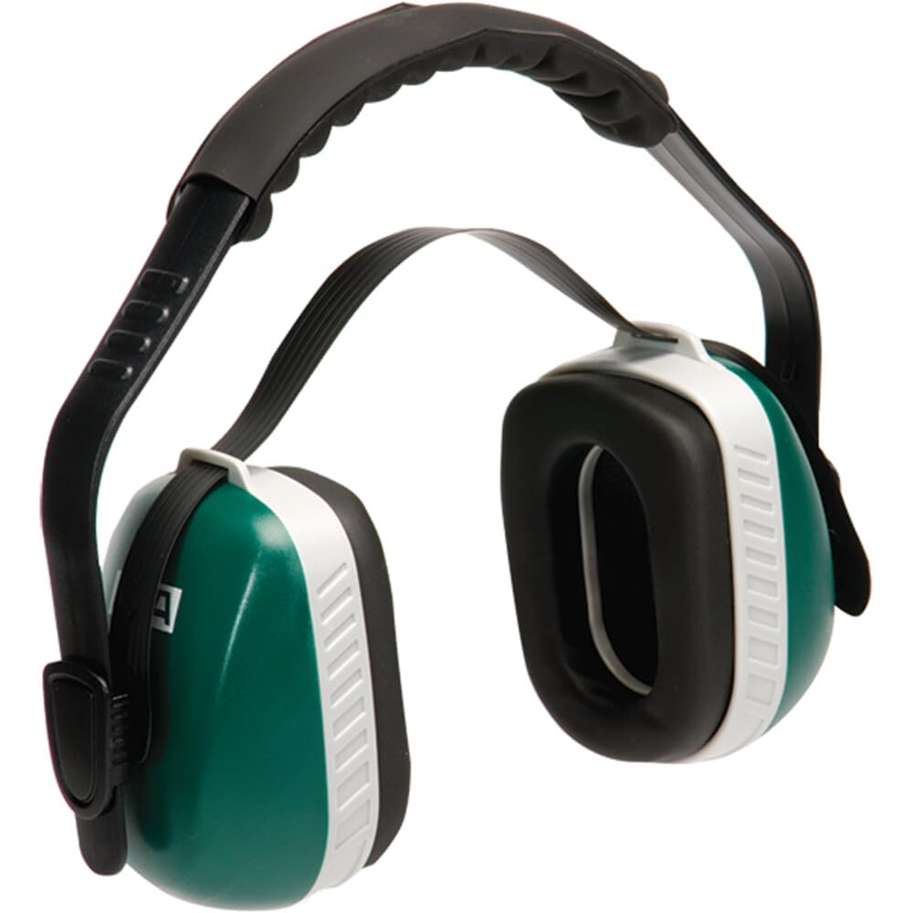 MSA 10061273 Economuff Earmuff, Multi-Position, 23 NRR Under Chin Behind Head and 24 NRR Over The Head