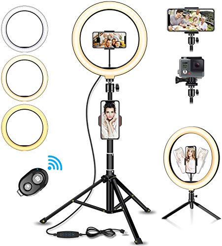 LED Anneau Lumière, FOSITAN 48cm...