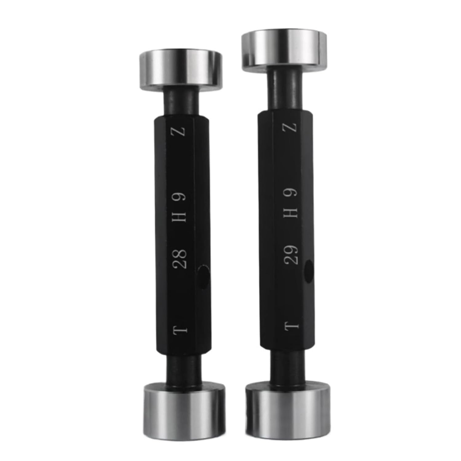 Φ18-34mm H9 Smooth Gauge Pass and Stop Inner Diameter Measuring Tool Aperture 1 piece(25.0 H9)