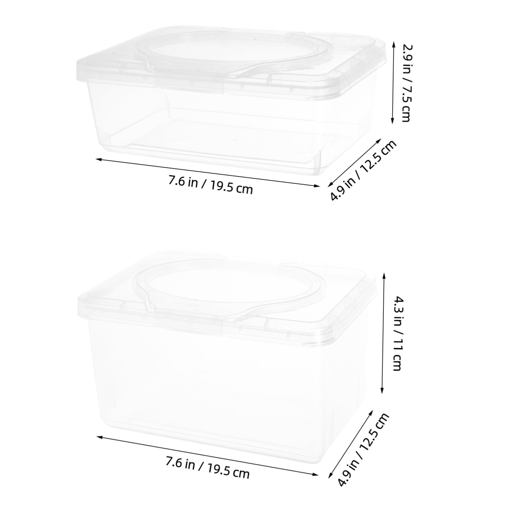 Cabilock Car Tissue Dispenser Baby Wipes Travel Case Refillable Tissue Box Holder Home Office Accessory
