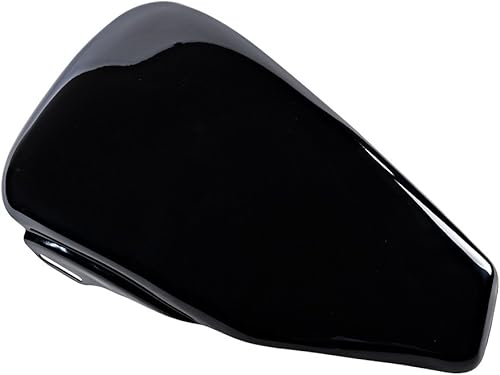 Miniatura 1 de CORP Cubierta de batería del lado izquierdo con clips compatible con Harley Sportster XL883 XL1200 2004-2013 (negro brillante)