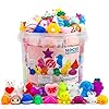 100Pcs Party Favors for Kids 4-8-12, Kawaii Mochi Squishy Toys for Kids, Bulk Fidget Toys Treasure Box Toys for Classroom Prizes,Easter Egg Fillers Birthday Gifts for Kids