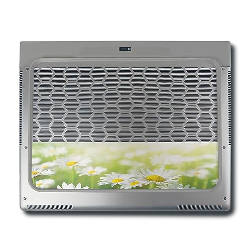 Image of MightySkins Skin Compatible with Alienware X16 R1 (2023) Full Wrap Kit - Field of Daisies | Protective, Durable, and Unique Vinyl Decal wrap Cover | Easy to Apply & Change Styles | Made in The USA