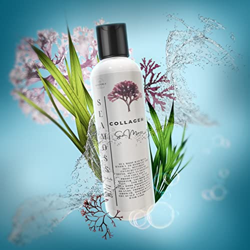 SOAPOILS PERFECT COMBINATION Sea Moss Vitamin C Collagen African Black Soap (Collagen Vit C, 1 liter)