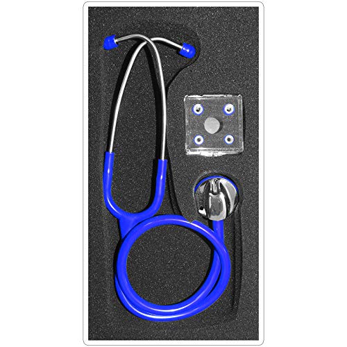 Stetoscopio per cardiologia EMT, in acciaio inox