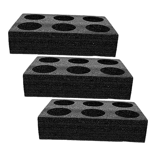 OUNONA 3pcs Milk Tea Cup Holders Portable Beverage Packing Trays for Takeout Lightweight Drink Carrier for Coffee Pearl Material for Safe Transport