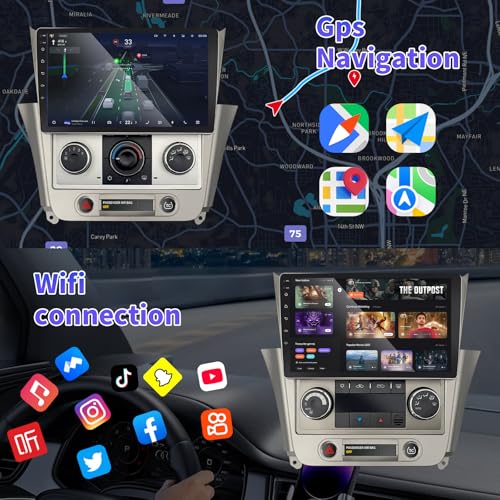 Radio para coche con pantalla táctil 9 pulg Hasenda miniatura 7