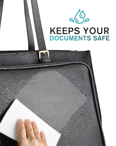 Teacher Tote Bag with Accordion File Pocket, Large Teacher Work Tote Bag for Women, Waterproof, Fits 15.6" Laptop4