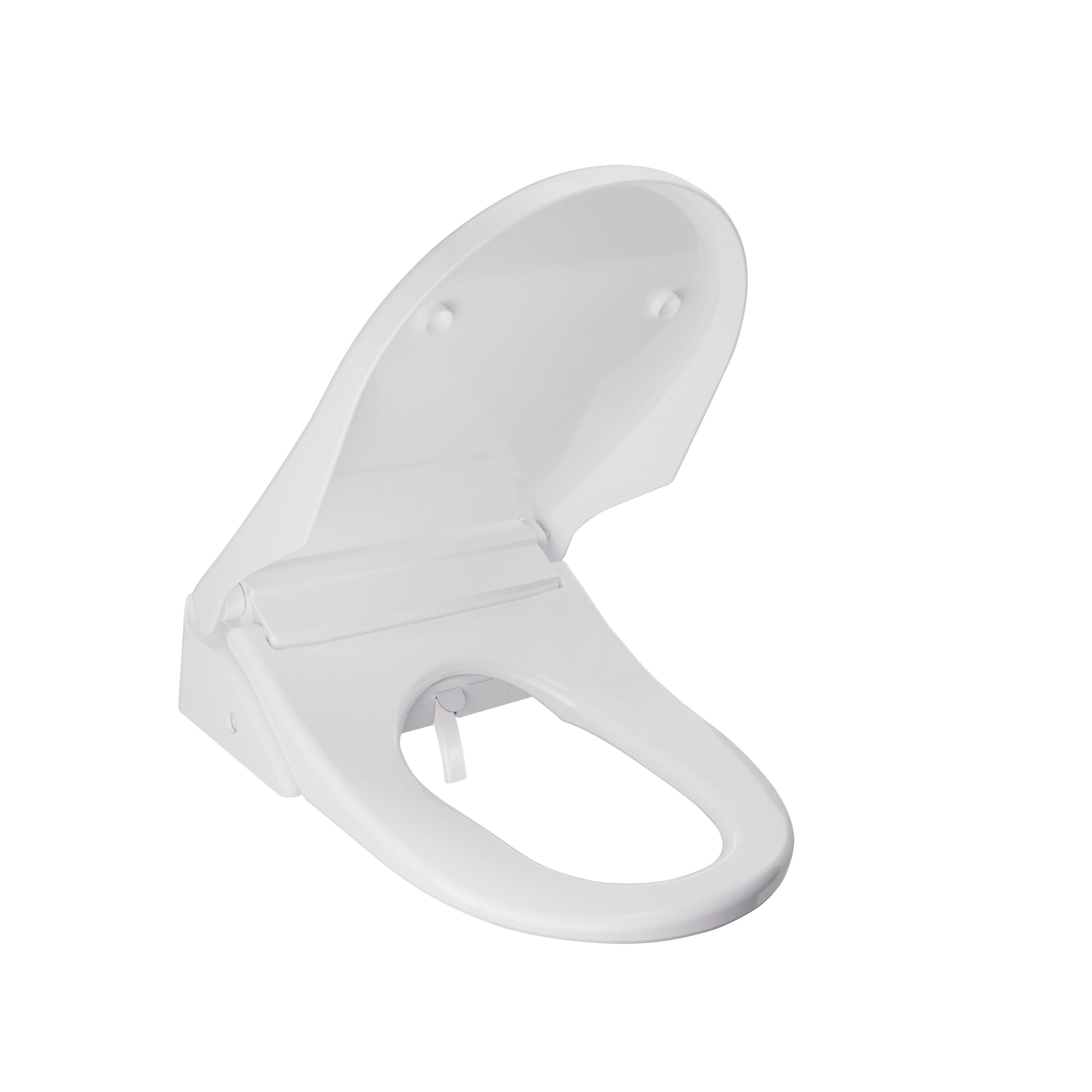 Marque Française - Abattant WC Japonais Q-NET - Garantie 3 Ans - Lunette Lavante, Séchante et Chauffante avec Télécommande - Universel 95% des WC