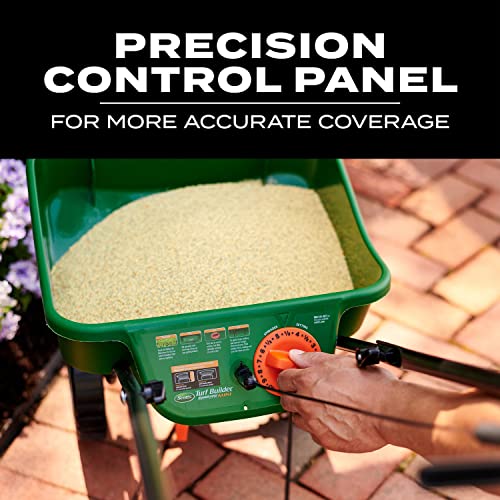 Scotts Turf Builder EdgeGuard Mini Broadcast Spreader | Spreader For Lawn Fertilizer, Weed & Insect Control, Grass Seed, and Ice Melt, Holds Up To 5,000 sq. ft. of Product - image 7