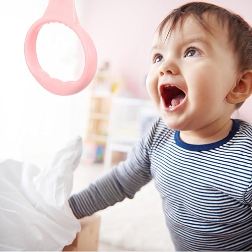 Image of 3 Pairs Children's Bed Pull Ring Walking Assistant Stand up Rings Hanging Ring Crib Playpen Accessories Baby Toy Baby Boy Crib Baby Bed Hand Rings Pp Toddler Vertical