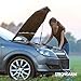 Strongarm 19 Inch Extended Length Automotive Replacement Hood Lift Support for 2000-2002 Volkswagen Cabrio & 1999-2005 Volkswagen Jetta/Golf; Part #D4346