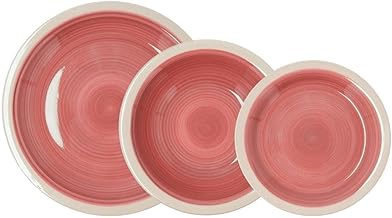 Quid Calypso Microwave Safe Ceramic Tableware Store Dishes in a Dry and Ventilated Place Stackable