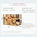 CUTEBEE Dollhouse Miniature with Furniture, DIY Dollhouse Kit Plus Dust Proof and Music Movement, 1:24 Scale Creative Room for Valentine's Day Gift Idea for Boys