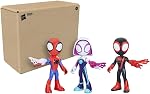 Marvel Spidey and His Amazing Friends Supersized Hero Figures Multipack, 3 Large Action Figures, Preschool Super Hero Toy, Ages 3 and Up (Amazon Exclusive)
