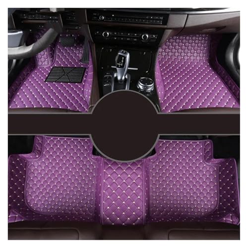 Tapis Auto pour Q7 2020-2023 Carmats de couleur violette pour protection de sol