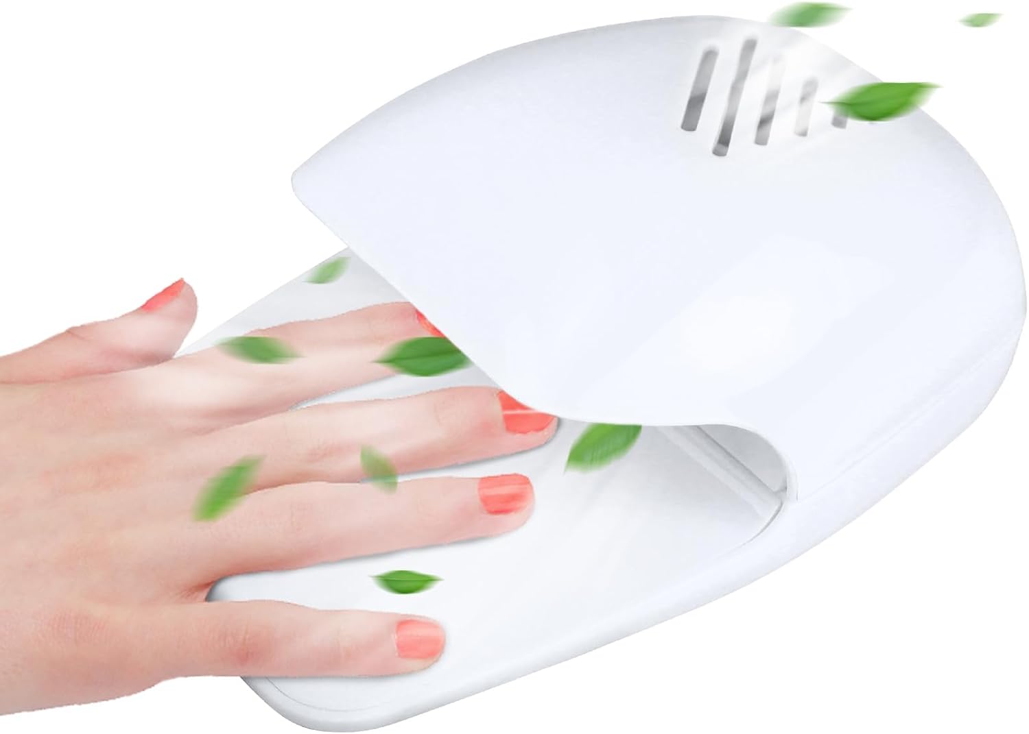Product image of Nail Fan Dryer for Regular Nail Polish, Portable Nail Dryer Nail Art Polish Machine Quick Dry Nail Polish Gel Nail Dryer Blower for Fingernail Toenail, Portable Fans Battery Operated